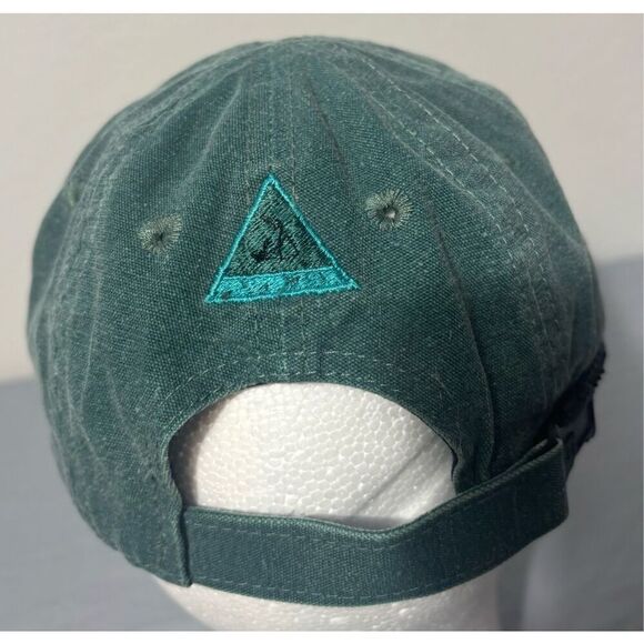 Nike Running Hat Green Zipper Strap Nike Cap - Picture 5 of 8